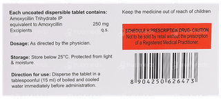 Cavmox 250 Dt Tablet 10